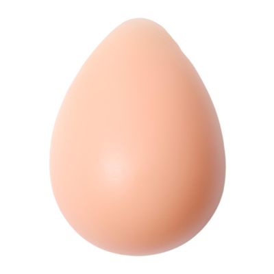 1pcs Teardrop Concave Bottom Silicone Breast Form, Without Nipple 13XL Skincolor - Bra Pad Enhancer for Mastectomy(14XL)