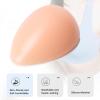 1pcs Teardrop Concave Bottom Silicone Breast Form, Without Nipple 13XL Skincolor - Bra Pad Enhancer for Mastectomy(14XL) view 2