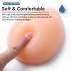 1pcs Teardrop Concave Bottom Silicone Breast Form, Without Nipple 13XL Skincolor - Bra Pad Enhancer for Mastectomy(14XL) view 3