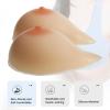 Teardrop Silicone Breast Forms, Concave Bottom Bra Pad Enhancers Non-Stick Prosthesis for Mastectomy Crossdresser Transgender(Non-Stick,A Cup) view 2