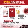 Astaxanthin 24mg with MCT Oil, Organic Astaxanthin Antioxidant Supplements with Ashwagandha, Supports Eye, Skin, Immune, Internal Circulation & Healthy Aging, Fresh Microalgae Source, 300 Softgels view 4