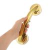 iplusmile 2pcs Plastic Suction Cup Handrail with Secure Grip, Removable Glass Door Pull Handle for Kitchens and Sliding Glass Doors, Modern Minimalist Golden Design view 4