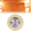 AugustknowU Mechanical Sauna Thermometer And Hygrometer In Wood Casing For Indoor Humidity And Temperature Tracking(A) view 2
