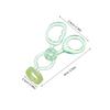 Abaodam 2pcs Green Plastic Invisible Contact Lens Remover and Applicator Tools with Soft Tips Portable Travel Lens Accessories for Hard and Soft Insertion view 2