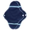 32PCS Reusable Sanitary Pads, Washable Menstrual Cloth Pantyliners with Storage Bag, Portable Breathable Sanitary Towels Period Pads Panty Liners for Women Girls (32PCS (Blue)) view 4