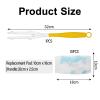 10 PCS Fluffy Duster Refills with 1 yellow Handle, Compatible with Flash Dust Magnet, Flash Duster, Dust Magnet,FlashDuster Refills For Efficient Cleaning view 2
