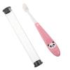 VILLCASE Kids Manual Toothbrush for Children Aged 2-12 with Soft Supple Bristles and Pp Material, Safe and Convenient Tooth Cleaner with Storage Bucket, for Daily Oral Care view 1