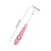 VILLCASE Kids Manual Toothbrush for Children Aged 2-12 with Soft Supple Bristles and Pp Material, Safe and Convenient Tooth Cleaner with Storage Bucket, for Daily Oral Care view 2