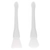 Anneome 2pcs Silicone Spatula Spoons for Wax Seal Stamp Cleaning Portable White Plastic Wax Seal Spoons for On-the-go Crafting and Artistic Projects view 1