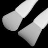 Anneome 2pcs Silicone Spatula Spoons for Wax Seal Stamp Cleaning Portable White Plastic Wax Seal Spoons for On-the-go Crafting and Artistic Projects view 3