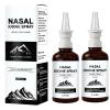 Iodine Nasal Spray, Daily Cleanses & Care Your Nasal Passages with Iodine & Fulvic Acid, Fine Mist Mist Non-Medicated Nasal Spray for Dry Air, Travel & Daily Use, 60 ml