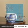 Dragon Ascension Prosperous Tea Cup Chinese-style for Elders, Fathers, and Leaders 160ml Gift Box Set (Dragon Ascension Golden Bell Cup (Gift Box)) view 2