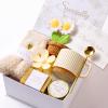ENJOLLY Get Well Soon Gifts Baskets for Women Self Care Gifts (White) view 1
