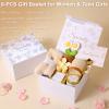 ENJOLLY Get Well Soon Gifts Baskets for Women Self Care Gifts (White) view 2