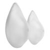 Clear Teardrop Silicone Breast Forms - Breathable 3XL Bra Pad Enhancers for Mastectomy Prosthesis(14XL) view 1