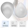 Clear Teardrop Silicone Breast Forms - Breathable 3XL Bra Pad Enhancers for Mastectomy Prosthesis(14XL) view 2