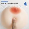Concave Bottom Silicone Breast Forms, I Cup White - Mastectomy Prosthesis Bra Pad Enhancers for Crossdresser, Transgender(I Cup) view 3