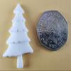 15 x Edible 3D 45mm Christmas Trees, icing toppers, cake cupcakes decorations T088 (Gold Sparkle) view 4