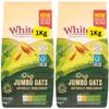 Org Jumbo Oats White 1kg (2x1Kg) view 1