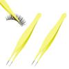 2Pcs Pointed Tweezers,Tweezers for Facial Hair Women,Stainless Steel Precision Tweezers for Men and Women,for Facial Hair Blackhead Removal view 1