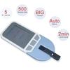 5-in-1 Cholesterol Testing Device, Measures HDL Triglycerides with 25 Strips, 500 Data Storage, 2-Minute Results for Home Health Monitoring view 2