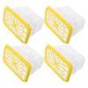 Hemobllo 4pcs Moisture Absorber Plastic Holder Box for Wardrobe and Cabinet, Large Capacity Water Absorbing Reusable Compact Container for Home Damp and Mould Control view 1
