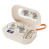 Contact Lens Cleaner - Contact Lens Cleaner, Quick Clean Care Contacts Bifocal Machine, Glasses Cleaning Box | Portable Cute Bifocal Case for Home Gym Outdoor Travel Office, 1*Set view 1