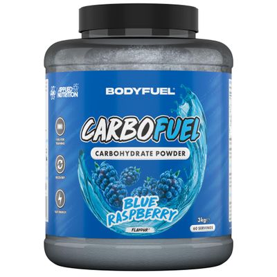Applied Nutrition CarboFuel Carbohydrate Powder Fast Release Energy Carbohydrates for Training Endurance & Performance Support (3kg 60 Servings) (Blue Raspberry)