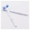 4pcs Oral Hygiene Accessories Nozzles Brush Tip, Compatible with Waterpik WP-100 WP-450 WP-250 WP-300 WP-660 WP-900 Brush Flosser Head Oral Irrigator Parts view 4