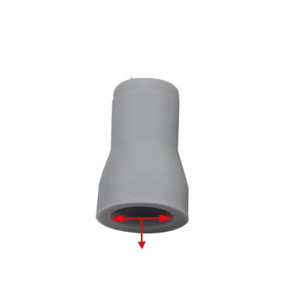 10Pcs Dental Saliva Ejector Suction Adjustable Valve Strong Weak Suction Rubber Snap Tip Adapter Replacement Oral Irrigator Parts(10Pcs 11mm Strong)