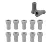 10Pcs Dental Saliva Ejector Suction Adjustable Valve Strong Weak Suction Rubber Snap Tip Adapter Replacement Oral Irrigator Parts(10Pcs 11mm Strong) view 2