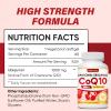 CoQ10 Supplement 1000 mg, Liposomal Ubiquinol Vegan Supplement-Heart & Energy Support, High Strength Coenzyme Q10, Non-GMO & Gluten Free, 60 Softgels view 2