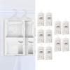 NiuLumea Dehumidifier Bag Wardrobe - 70g Moisture Absorber with Hanging Hook, Calcium Chloride Dehumidifying Pellets, 500ml Capacity, White view 2