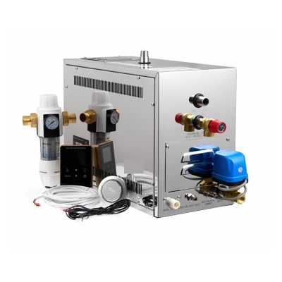 CVFRDD Luxury 6KW Spa Shower Steamer Sauna Steam Bath Generator,sauna Automatic Draining Steam Bath