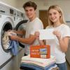 Fabric Softener Sheets - 120 Pieces Scented Dryer Sheets | Clothes Washing Fabric Softening Tablets Softens & Removes Static Cling Laundry Softener, For Dryer Washer view 4