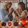 Jenaai Funny Valentines Day Gifts for Coffee Lovers Wife Husband Boyfriend Girlfriend Birthday Ideas, Handmade Crochet Coffee Bean Positive Small Cute Crochet Gifts for Friends view 4
