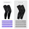 2 Pack Full Leg Compression Sleeves for Men And Women, Knee Compression Sleeve, Knee Support for Meniscus Tear, Running, Weightlifting, Workout, ACL, Arthritis, Joint Pain Relief view 4