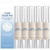 Tooth Polish Pen, Tooth Paint Pen, Teeth Whitening Pen, Instant Whitening Tooth Paint, Fast and Effective Natural Teeth Whitening in Minutes, Gentle Formula (5PC) view 1