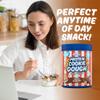 Applied Nutrition Protein Cookie Dough 400g High Protein Snack, Over 22g of Protein Per Serving, Ready-to-Eat Low Calorie, Healthy Treat (400g 10 Servings) (Choco Hazelnut) view 3