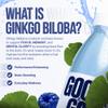 GoodToGo Hydration - Electrolyte Drink with Ginkgo Biloba | 6 x 330ml Bottles Blue Raspberry | Sugar-Free, Caffeine-Free, Vegan | Sports Rehydration & Recovery, Hydration Tablet Alternative view 3