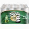 60pk Toilet Rolls Aloe Vera Scented 3-Ply Soft Quilted Toilet Tissue - (12 x 5, Total 60 Rolls) Soft, Fresh & Luxurious Comfort view 1