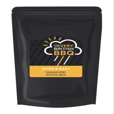 The Very British BBQ Spice Mix Assorted Flavours 100g (100g - Light Shower, Tandoori Flavour - kebabalicious)