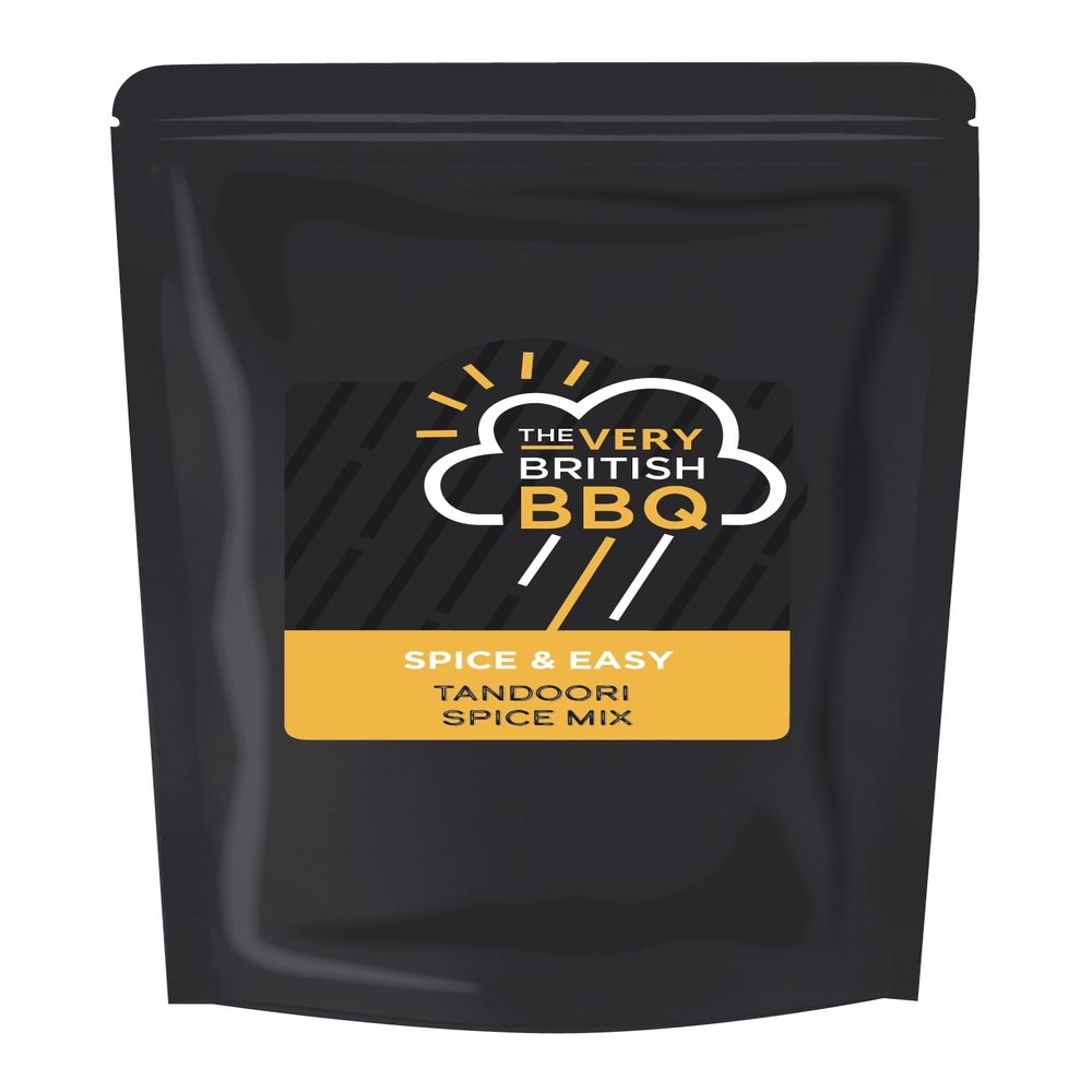 The Very British BBQ Spice Mix Assorted Flavours 100g (100g - Light Shower, Tandoori Flavour - kebabalicious)