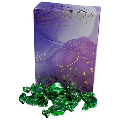 350g Rectangular Box Starlight Lilac Pattern of Walkers Mint Toffee