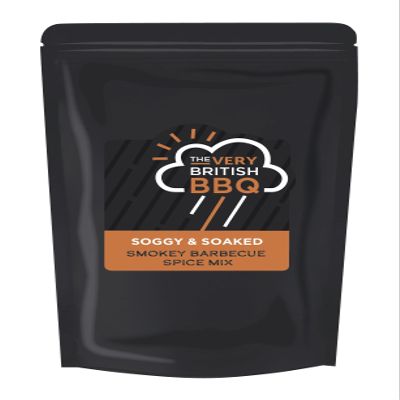 The Very British BBQ Spice Mix Assorted Flavours 100g (100g - Light Shower, Smokey BBQ Flavour - classis sweet & smokey vibes)