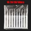 10/20/30 Pcs Shower Head Cleaning Brushes with Spiral Nylon Bristles for Cleaning Small Nozzles, Slots, and Pipes (10pcs) view 4