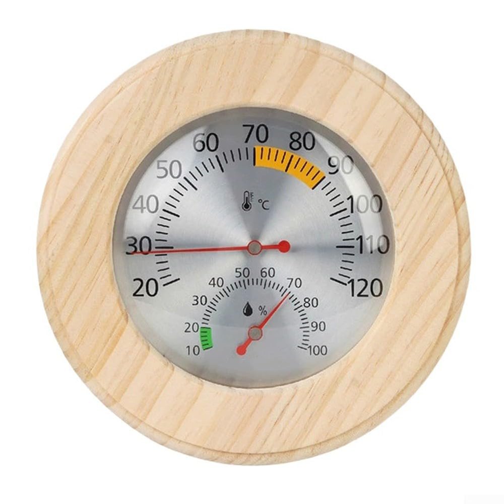 Aprilsunnyzone High-precision Sauna Room Thermometer And Hygrometer (wall-mounted)(A)