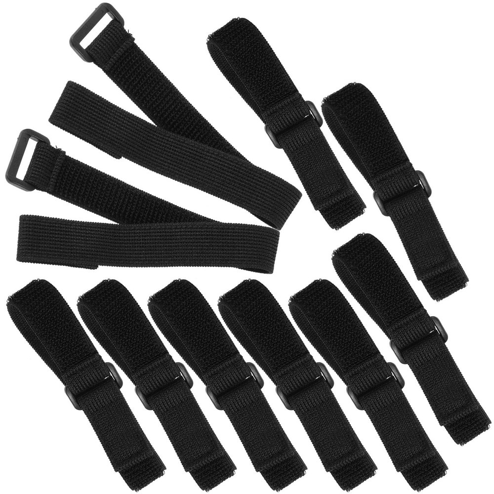 Mipcase 10pcs Soft Elastic Lunch Box Straps with Hook and Loop Closure, Reusable Bento Box Carrying Bands for Lunch Containers, Adjustable Food Storage Fixing Belts