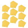 BESPORTBLE 100pcs Yellow Gingham Sandwich Wrapping Paper Oil-Absorbing Greaseproof Food Packing Sheets for Snacks and Fried Food Packaging in Kitchen and Dining view 1