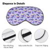 Blueberry Muffins Cakes Sleep Mask Eye Cover for Sleeping Men Women Light Blocking Travel Blindfold view 3